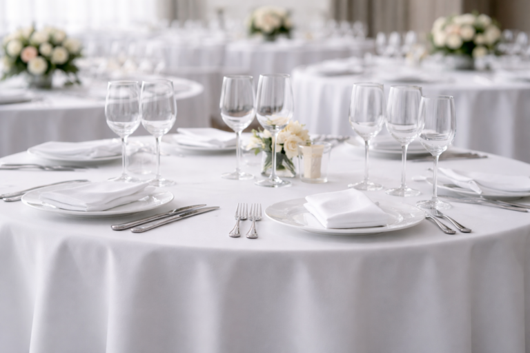 Professional tablecloth cleaning for restaurants and event venues in Phoenix AZ