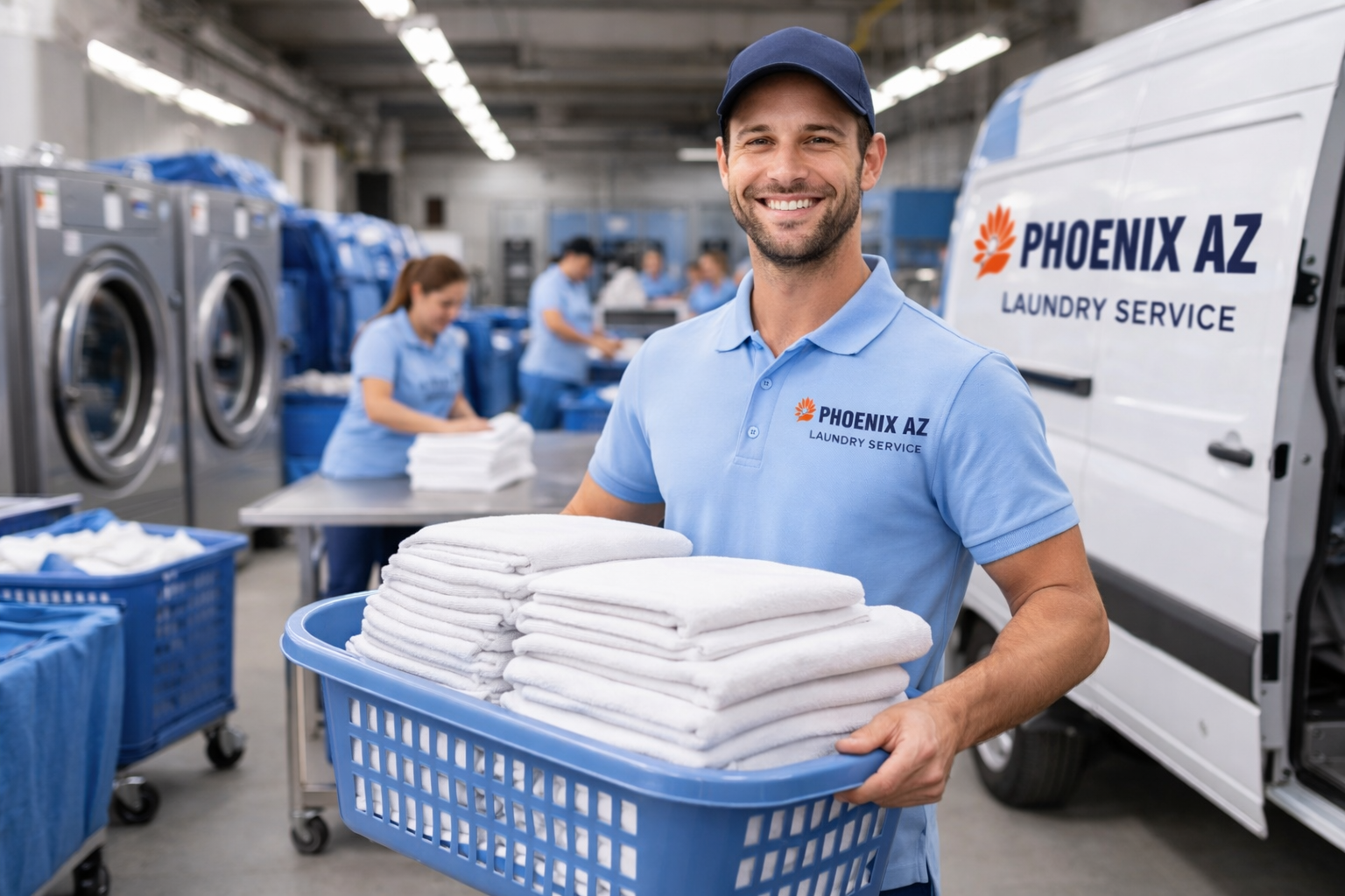 commercial laundry service in Gilbert, AZ